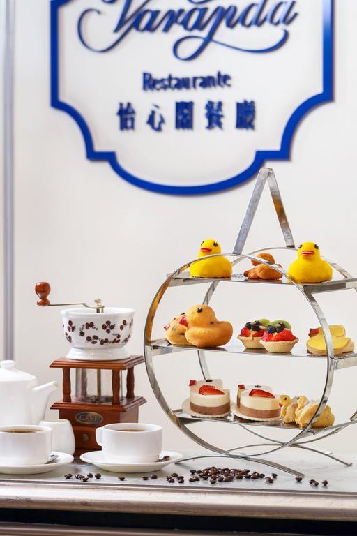 澳门置地广场酒店 外观 照片 Afternoon tea at the Mandarin Oriental, Hong Kong